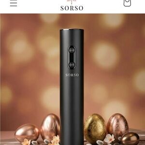 Black Electric Wine Opener